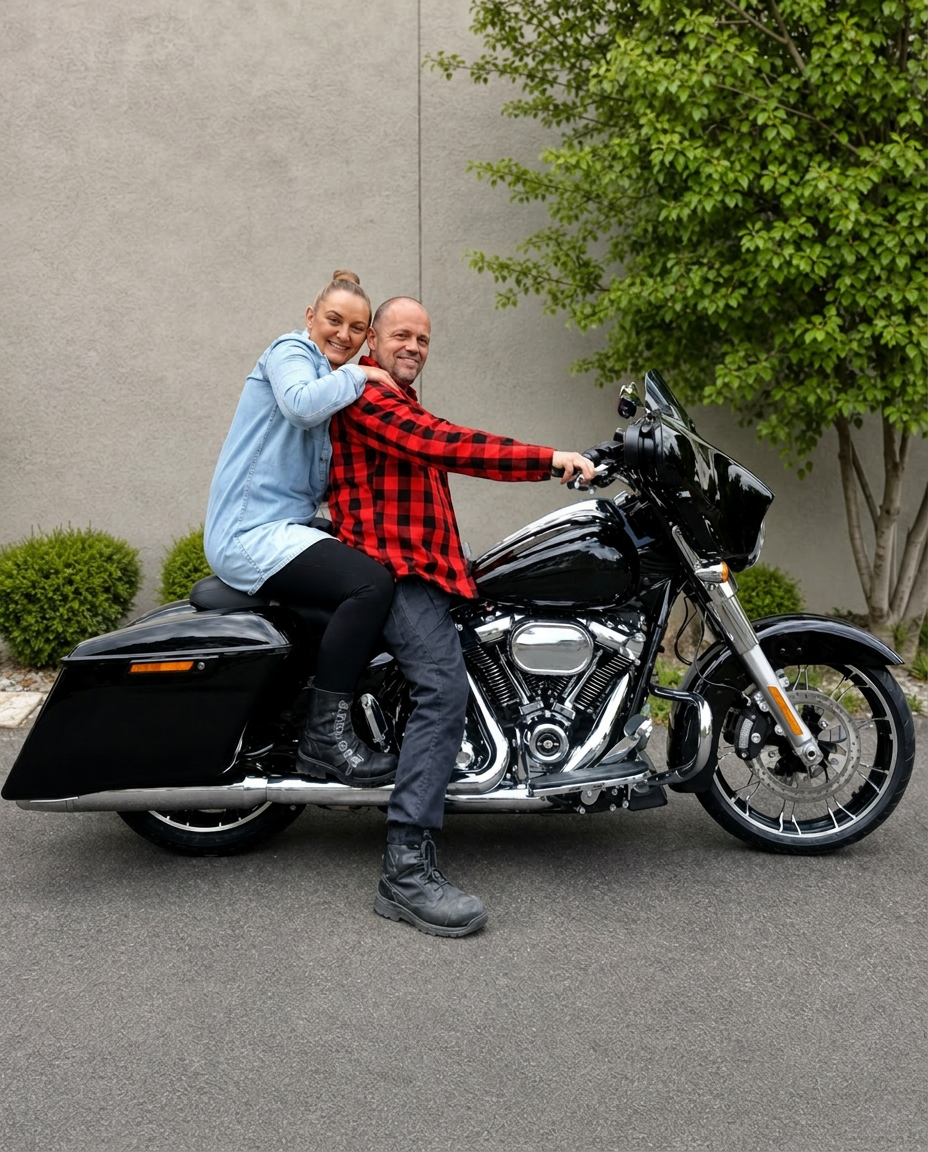 Customer testimonial photo