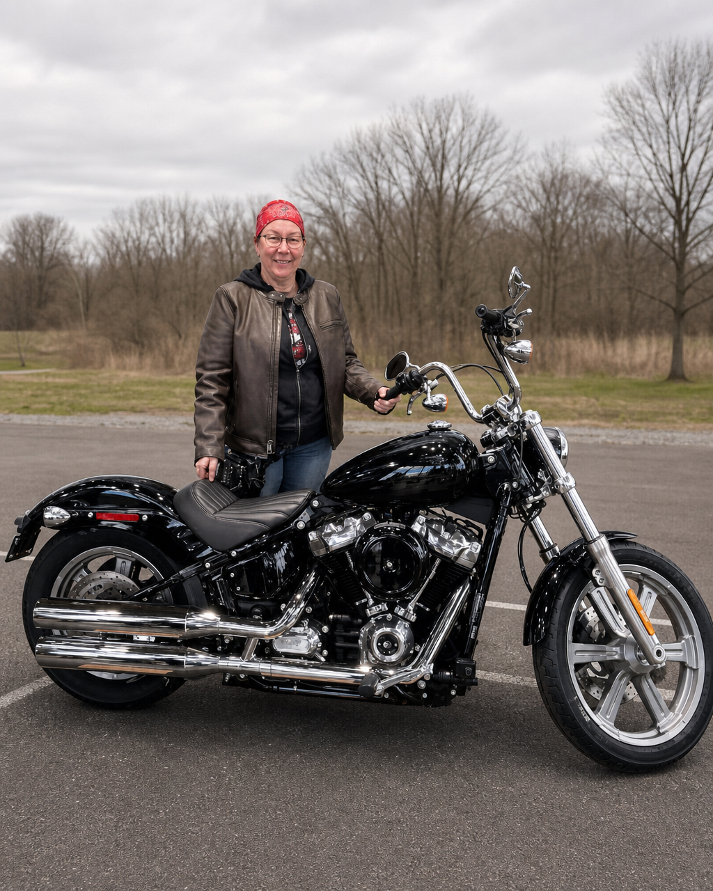 Customer testimonial photo